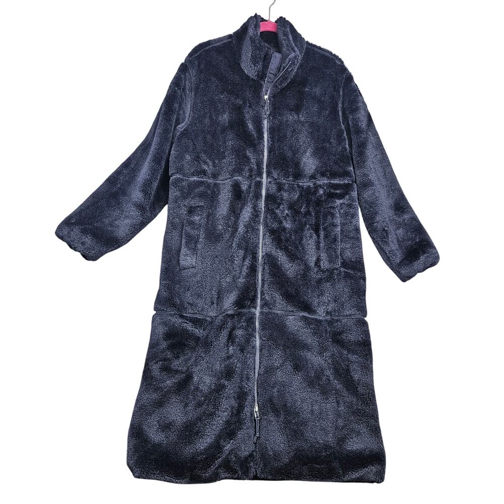 Women's Patagonia Lonesome Mesa Long Coat Suken Blue Size Medium